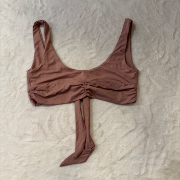 New! RIOT SWIM Pico Top in Brown Sugar 31057 - Picture 9 of 14